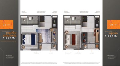 Apartamento, 1 quarto, 25 m² - Foto 3