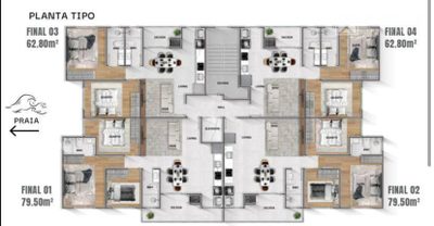 Apartamento, 2 quartos, 62 m² - Foto 4