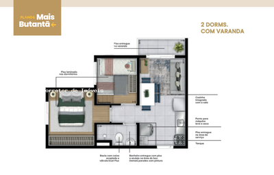 Apartamento, 2 quartos, 27 m² - Foto 4