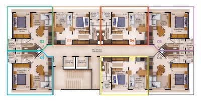 Apartamento, 1 quarto, 45 m² - Foto 4
