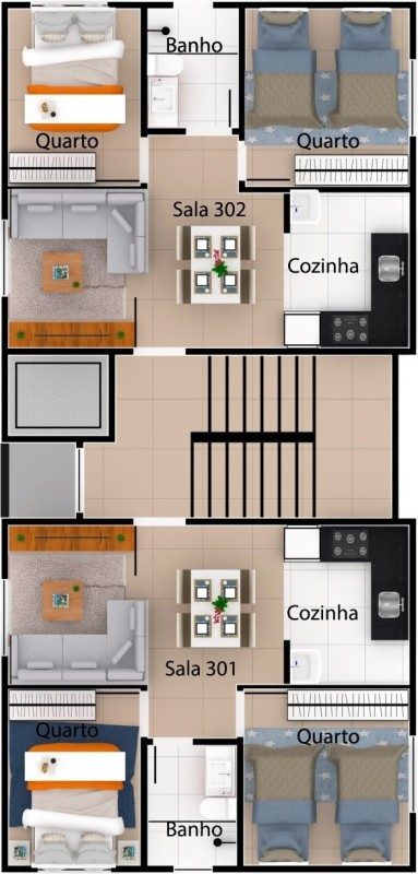 Apartamento, 2 quartos, 60 m² - Foto 2