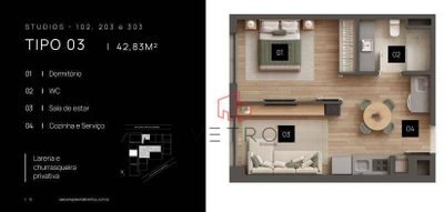 Apartamento, 1 quarto, 55 m² - Foto 5