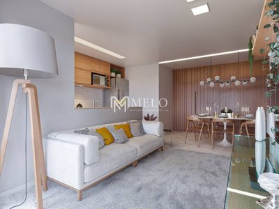 Apartamento, 2 quartos, 56 m² - Foto 2