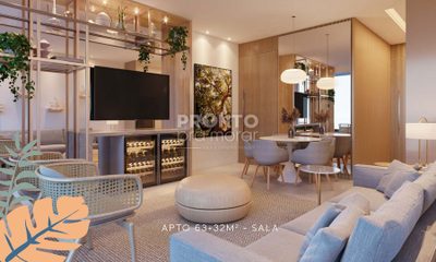 Apartamento, 2 quartos, 63 m² - Foto 1