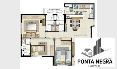 Apartamento, 2 quartos, 66 m² - Foto 2