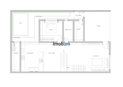 Sobrado, 4 quartos, 207 m² - Foto 2