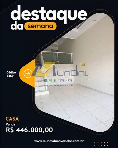 Casa, 3 quartos - Foto 1