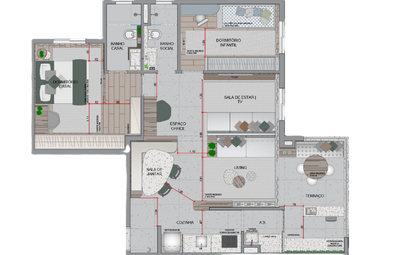 Apartamento, 3 quartos, 81 m² - Foto 3