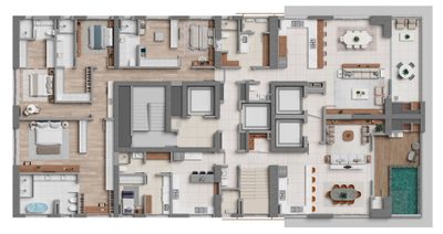 Apartamento, 4 quartos, 653 m² - Foto 3