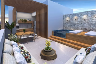 Cobertura, 2 quartos, 120 m² - Foto 1