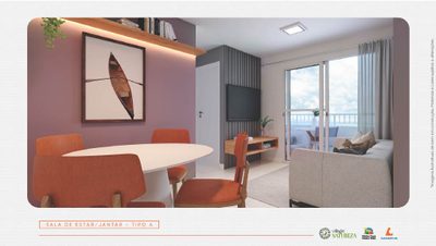 Apartamento, 2 quartos, 43 m² - Foto 3