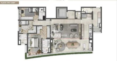 Apartamento, 3 quartos, 149 m² - Foto 2