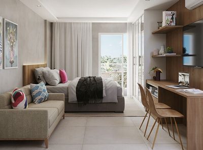 Apartamento, 1 quarto, 56 m² - Foto 5