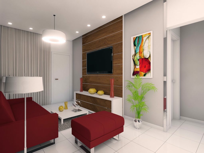 Casa de Condomínio, 2 quartos - Foto 4