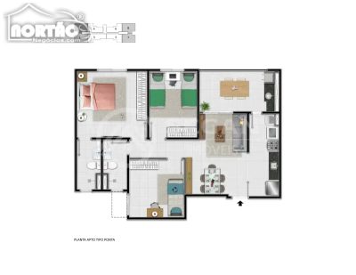 Casa, 3 quartos, 69 m² - Foto 5