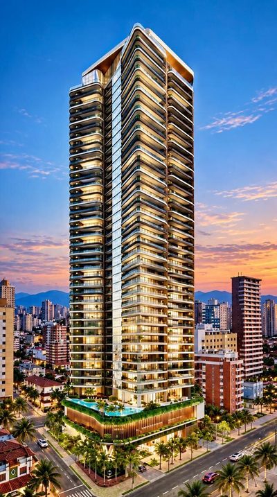 Apartamento, 4 quartos, 195 m² - Foto 1