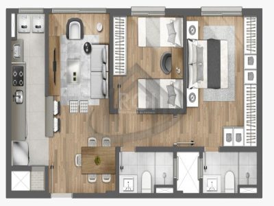 Apartamento, 2 quartos, 81 m² - Foto 1
