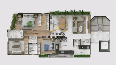 Apartamento, 3 quartos, 32 m² - Foto 2