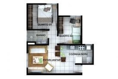 Apartamento, 2 quartos - Foto 4