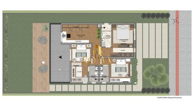Casa de Condomínio, 4 quartos - Foto 3