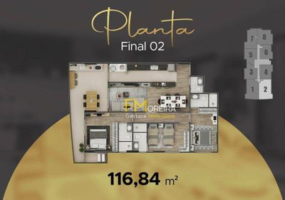 Apartamento, 3 quartos, 116 m² - Foto 4