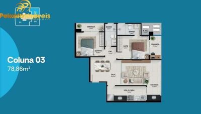 Apartamento, 79 m² - Foto 2