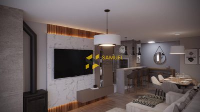 Apartamento, 1 quarto, 57 m² - Foto 3