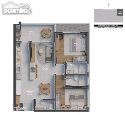 Casa, 3 quartos, 86 m² - Foto 3