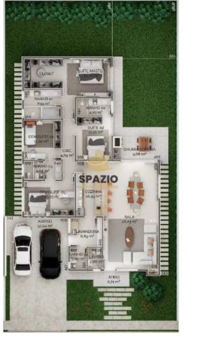Casa de Condomínio, 3 quartos - Foto 4