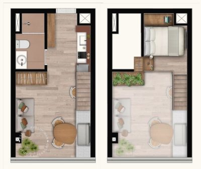 Casa, 1 quarto, 24 m² - Foto 4