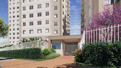 Apartamento, 2 quartos, 33 m² - Foto 2