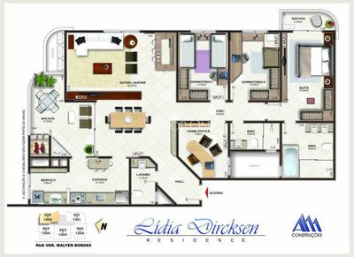 Apartamento, 3 quartos, 150 m² - Foto 3