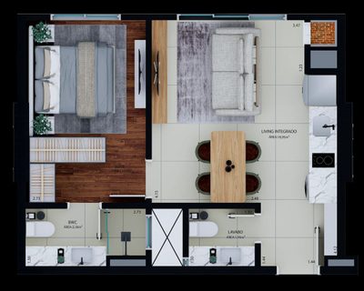 Apartamento, 2 quartos, 68 m² - Foto 5