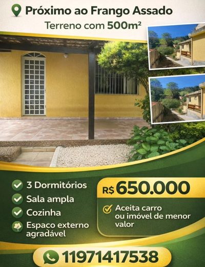 Casa, 3 quartos - Foto 1