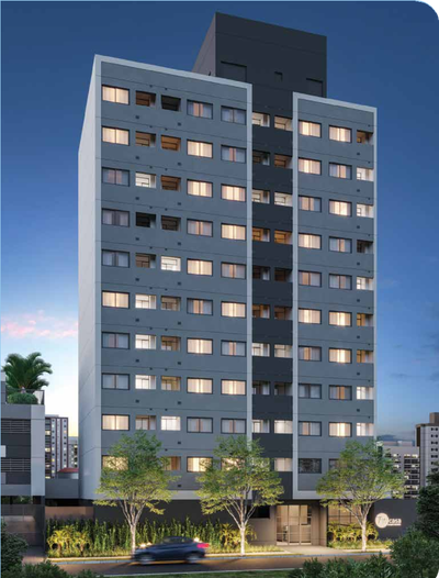 Apartamento, 1 quarto, 28 m² - Foto 1