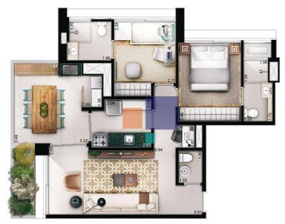 Apartamento, 2 quartos, 83 m² - Foto 5