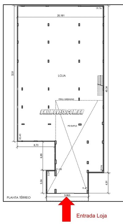 Loja-Salão, 1328 m² - Foto 5