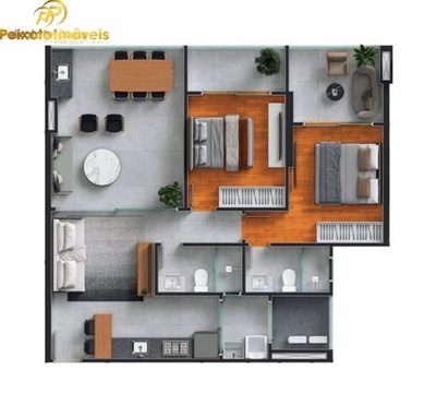 Apartamento, 83 m² - Foto 2
