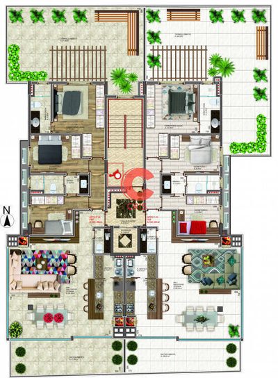 Apartamento, 3 quartos, 122 m² - Foto 3