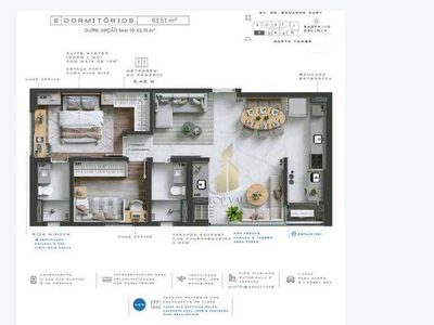 Apartamento, 2 quartos, 63 m² - Foto 2