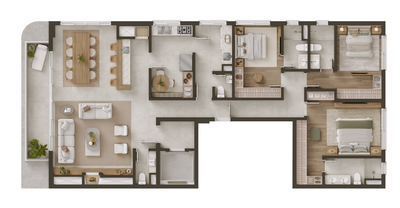 Cobertura, 3 quartos, 298 m² - Foto 4
