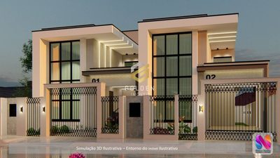 Casa, 3 quartos, 98 m² - Foto 1