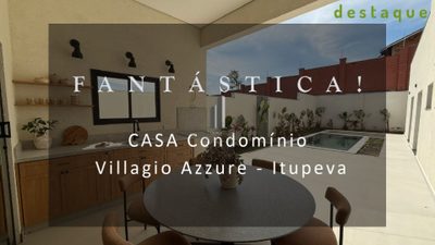 Casa de Condomínio, 3 quartos - Foto 1