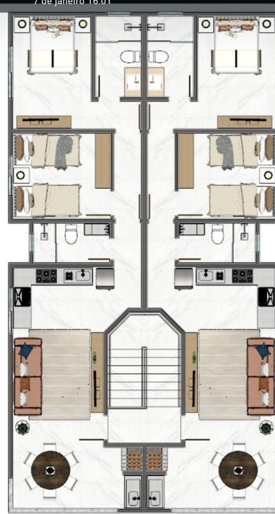 Apartamento, 2 quartos, 69 m² - Foto 2
