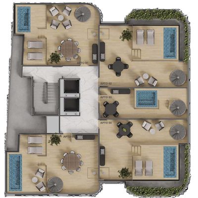 Cobertura, 2 quartos, 111 m² - Foto 4