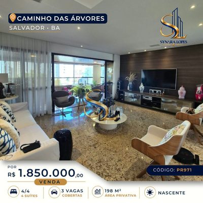 Apartamento, 4 quartos, 198 m² - Foto 1