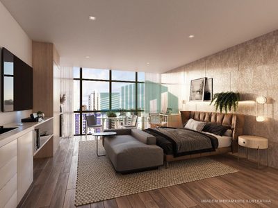 Apartamento, 1 quarto, 30 m² - Foto 1