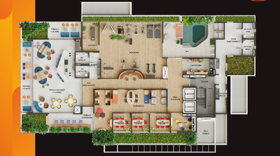 Apartamento, 1 quarto, 33 m² - Foto 2