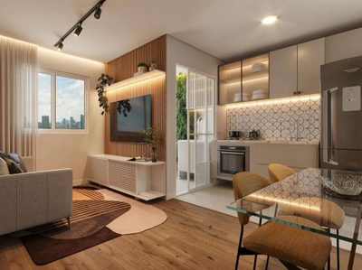Apartamento, 2 quartos, 35 m² - Foto 3
