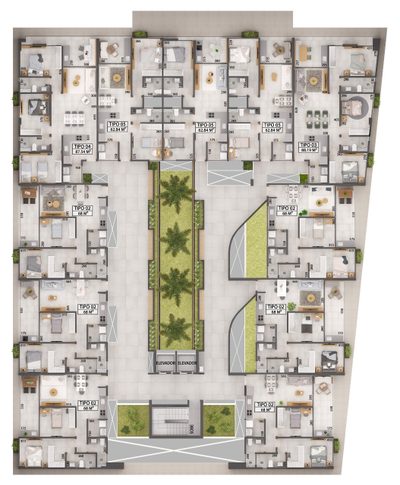 Cobertura, 3 quartos, 208 m² - Foto 4